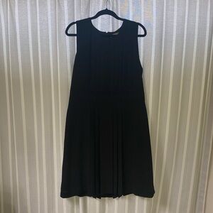 Banana Republic Black Dress, pleated